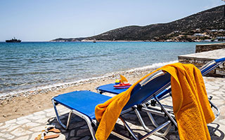 Ξαπλώστρες για την παραλία